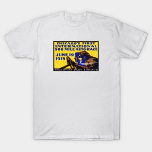 1915 Chicago Auto Race T-Shirt